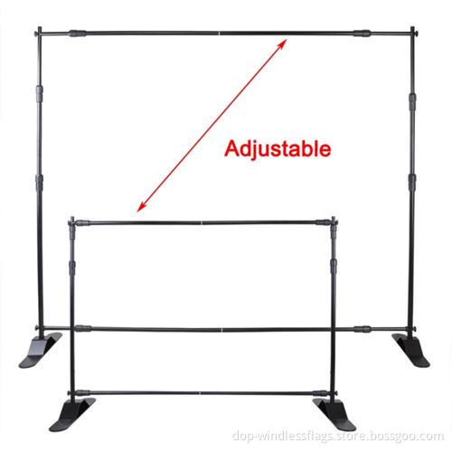 TMW-S810 Classical Telescopic Tubes Media Backdrop 8x8FT/8x10FT